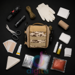 Tactical First Aid Kit | کیف امداد تاکتیکال مدل ۱ برای خودرو، سفر و کمپینگ - تصویر 3